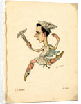 Ballet dancer and choreograf Michel Fokine by Nikolai Gustavovich Legat