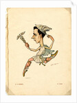 Ballet dancer and choreograf Michel Fokine by Nikolai Gustavovich Legat