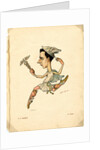 Ballet dancer and choreograf Michel Fokine by Nikolai Gustavovich Legat