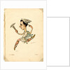 Ballet dancer and choreograf Michel Fokine by Nikolai Gustavovich Legat