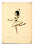 Ballet dancer Tamara Karsavina by Nikolai Gustavovich Legat