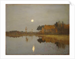 Twilight. Moon, 1899 by Isaak Ilyich Levitan