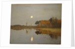 Twilight. Moon, 1899 by Isaak Ilyich Levitan