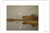 Twilight. Moon, 1899 by Isaak Ilyich Levitan