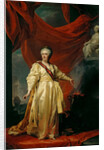 Portrait of Catherine II the Legislatress in the Temple Devoted to the Godess of Justice by Dmitri Grigorievich Levitsky