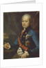 Portrait of Alexey Melgunov, 1790 by Dmitri Grigorievich Levitsky