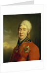 Portrait of Ivan Vladimirovich Lopukhin, philosopher, mystic, writer and humanitarian, 1802-1804 by Dmitri Grigorievich Levitsky