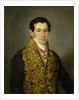 Portrait of Grigory Mitusov, 1826 by Dmitri Grigorievich Levitsky