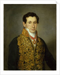 Portrait of Grigory Mitusov, 1826 by Dmitri Grigorievich Levitsky
