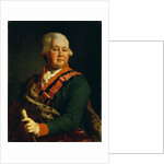 Portrait of Count Valentin Platonovich Ivanovich Musin-Pushkin, End 1780s by Dmitri Grigorievich Levitsky