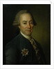 Portrait of Pyotr Vasilyevich Bakunin (1725?1786), 1782 by Dmitri Grigorievich Levitsky