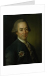 Portrait of Pyotr Vasilyevich Bakunin (1725?1786), 1782 by Dmitri Grigorievich Levitsky