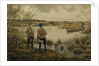 Returning from the hunting, 1937 by Ernest Ernestovich Lissner