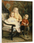 Portrait of the Stasovs Children, Early 1870s by Konstantin Yegorovich Makovsky