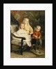 Portrait of the Stasovs Children, Early 1870s by Konstantin Yegorovich Makovsky