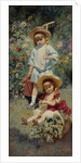 Portrait of the Artists Children, 1882 by Konstantin Yegorovich Makovsky