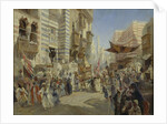 The Handing over of the Sacred Carpet in Cairo, 1876 by Konstantin Yegorovich Makovsky