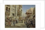 The Handing over of the Sacred Carpet in Cairo, 1876 by Konstantin Yegorovich Makovsky