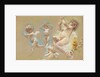 Putti. Interior Décor of the Baron von Dervis Mansion in Petersburg by Konstantin Yegorovich Makovsky