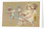 Putti. Interior Décor of the Baron von Dervis Mansion in Petersburg by Konstantin Yegorovich Makovsky