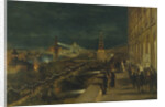 Illumination of Moscow on the occasion of the Coronation of Emperor Alexander III on 15th May 1883, 1883 by Nikolai Yegorovich Makovsky