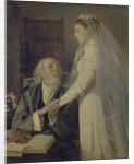 Before the wedding. (Farewell), 1894 by Vladimir Yegorovich Makovsky