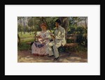 On the Boulevard, 1894 by Vladimir Yegorovich Makovsky