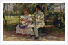 On the Boulevard, 1894 by Vladimir Yegorovich Makovsky