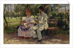 On the Boulevard, 1894 by Vladimir Yegorovich Makovsky
