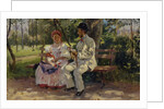 On the Boulevard, 1894 by Vladimir Yegorovich Makovsky