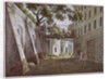 The Court of the Pavel Gagarins House by Andrei Yefimovich Martynov