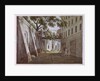 The Court of the Pavel Gagarins House by Andrei Yefimovich Martynov
