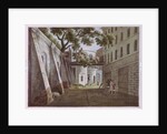 The Court of the Pavel Gagarins House by Andrei Yefimovich Martynov