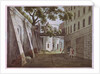 The Court of the Pavel Gagarins House by Andrei Yefimovich Martynov
