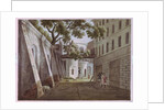 The Court of the Pavel Gagarins House by Andrei Yefimovich Martynov