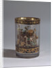 Glass with the double walls and a landscape composition, 1818 by Master A. Vershinin