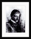 Portrait of the painter Mikhail Aleksandrovich Vrubel, 1900s by Vasily Vasilyevich Mate