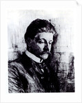 Portrait of the painter Mikhail Aleksandrovich Vrubel, 1900s by Vasily Vasilyevich Mate