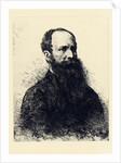 Portrait of the painter Vasili Vereshchagin, 1882 by Vasily Vasilyevich Mate
