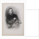 Portrait of the historian and journalist Sergey Nikolayevich Shubinsky, 1900s by Vasily Vasilyevich Mate