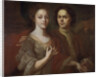 Self-portrait with the wife, c. 1729 by Andrei Matveyevich Matveyev