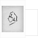 Portrait of the Poet Velimir Khlebnikov, 1913 by Vladimir Vladimirovich Mayakovsky