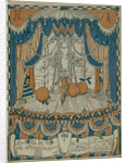 Sketch of the program page for the play The Love for Three Oranges by C. Gozzi, 1915 by Vsevolod Emilyevich Meyerhold