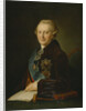 Portrait of Prince Alexander Alexeyevich Vyazemsky, 1780s by Leonty Semyonovich Miropolsky