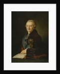 Portrait of Prince Alexander Alexeyevich Vyazemsky, 1780s by Leonty Semyonovich Miropolsky