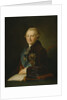 Portrait of Prince Alexander Alexeyevich Vyazemsky, 1780s by Leonty Semyonovich Miropolsky