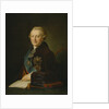 Portrait of Prince Alexander Alexeyevich Vyazemsky, 1780s by Leonty Semyonovich Miropolsky