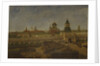 The Ilyinsky Gates in Moscow, Mid of the 19th cen by Pyotr Ivanovich Moiseyev