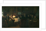 The reading of the novella The Kreutzer Sonata at the Leo Tolstoy House, 1889 by Grigori Grigoryevich Myasoedov