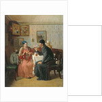 Tea drinking, 1895 by Alexey Avvakumovich Naumov